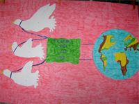 TRASCINEREMO IL MONDO : Disegno n.01:
Formato 70x100
-eseguito da
Tiziano,
Guglielmo,
Monia e Michela,
classe 5E. TRASCINEREMO IL MONDO