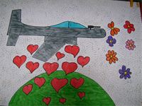 CUORI IN VOLO : Disegno n.03
Formato 50x70
Eseguito da:
- Zaverio Cigolini
- Omar Baratti
Classe 5A-capoluogo CUORI IN VOLO